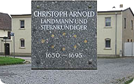 Geburts- und Wohnhaus von Christoph Arnold