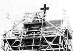 Das Faltdach in Arbeit 1952