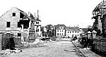Die Wiesenstrasse nach dem Angriff vom 20.10.1943